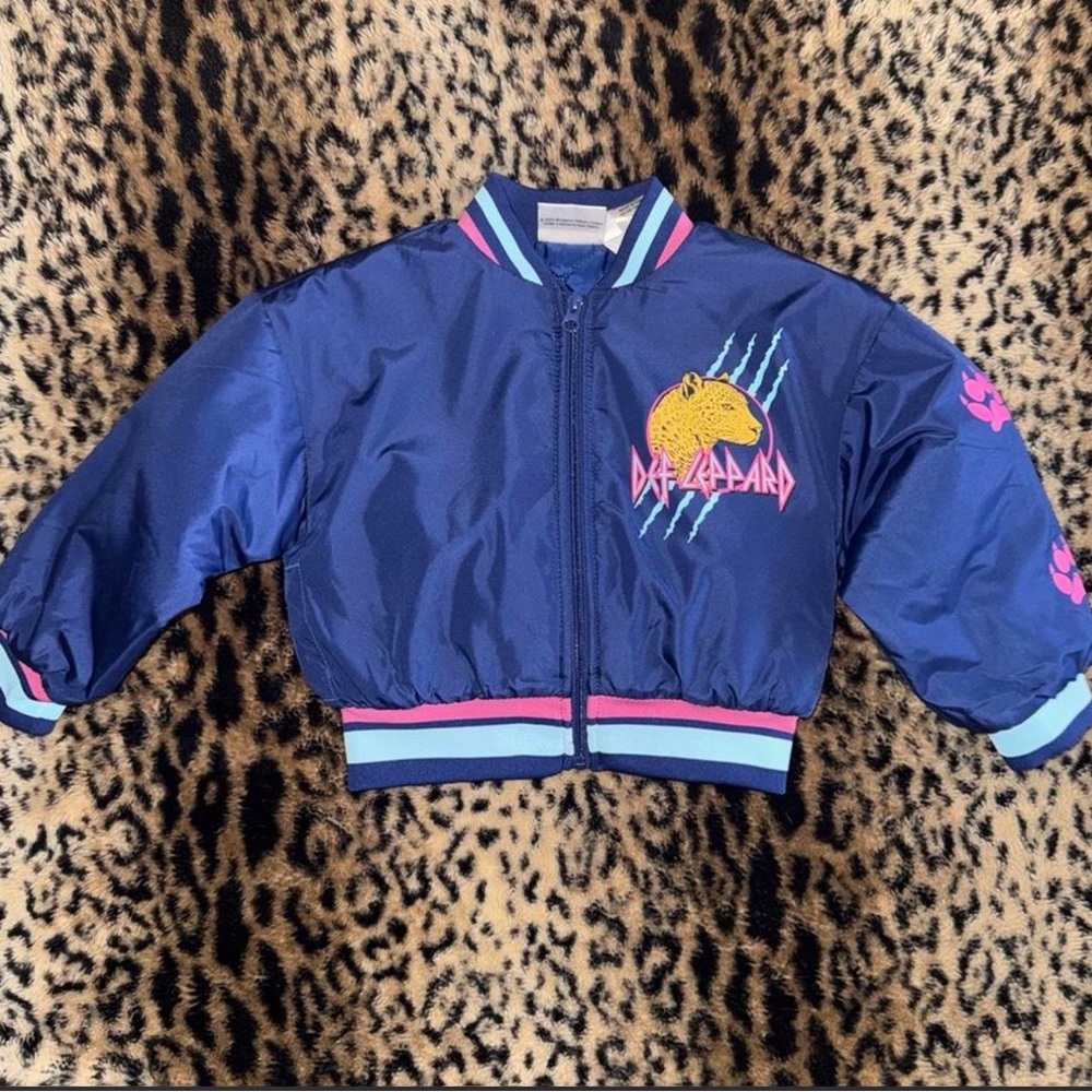 Girls Def Leppard Jacket Size 4